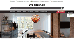 Desktop Screenshot of lys-kilden.dk